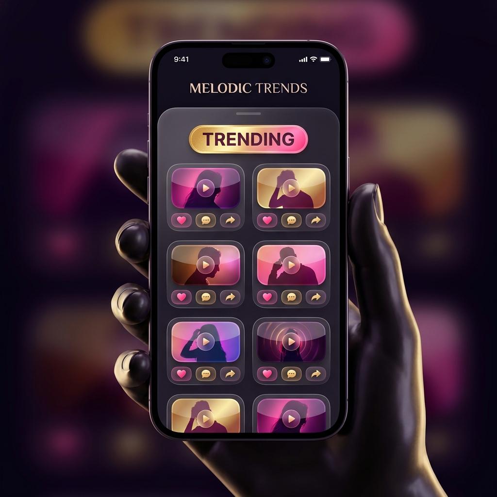 Trending Songs mockup